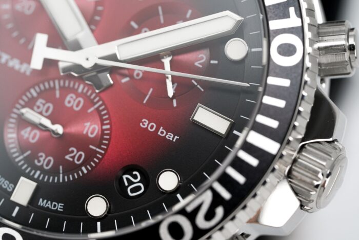 Tissot Chronograph Watch SEASTAR 1000 Red Rubber - T120.417.17.421.00 - Image 8